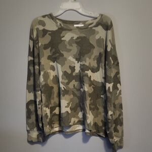 Olive & Oak Green Long Sleeve Top